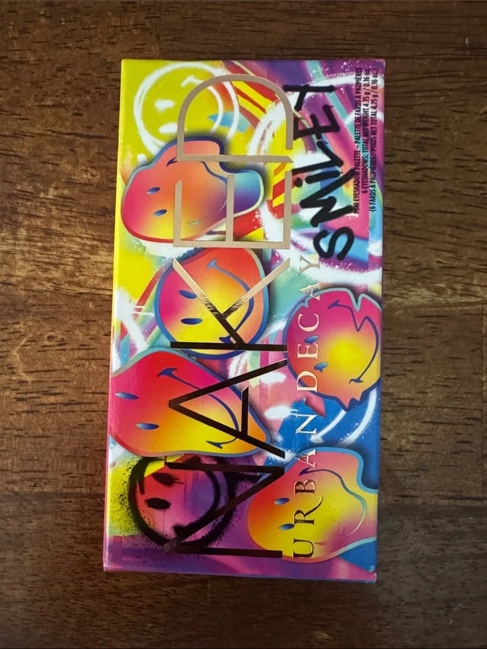 Urban Decay x Smiley Naked Mini Eyeshadow Palette — Chill Happy